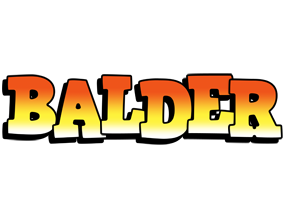 Balder sunset logo