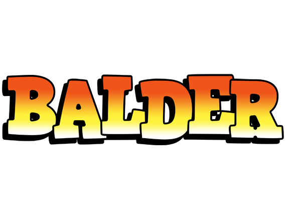 Balder sunset logo