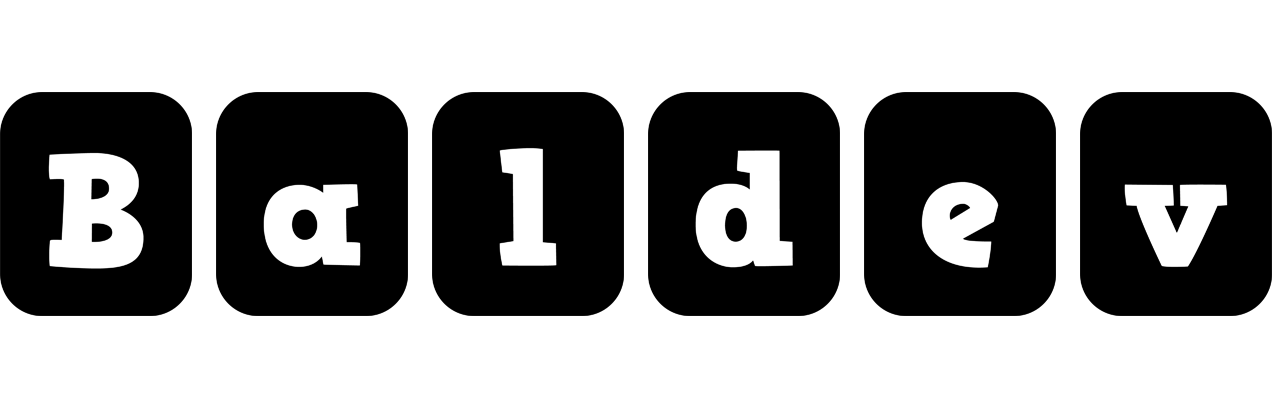 Baldev box logo