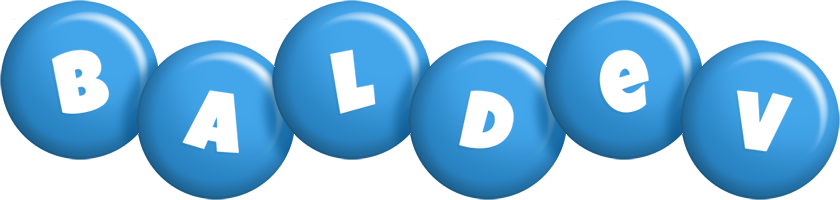 Baldev candy-blue logo