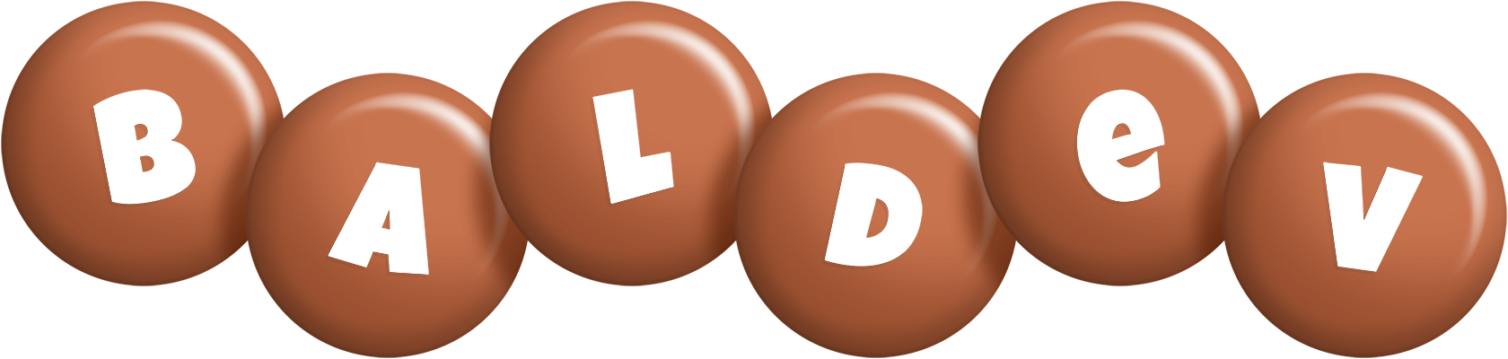 Baldev candy-brown logo