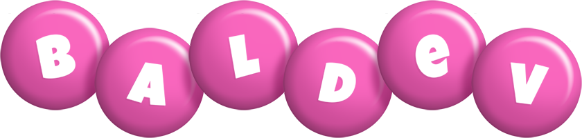Baldev candy-pink logo