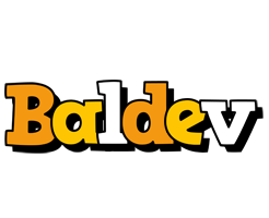 Baldev cartoon logo
