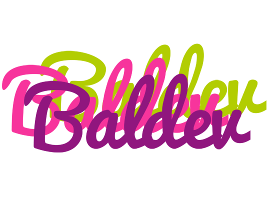 Baldev flowers logo