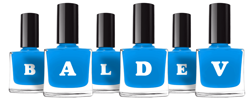 Baldev glossy logo