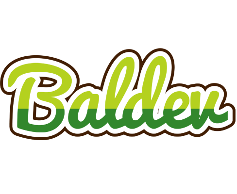 Baldev golfing logo