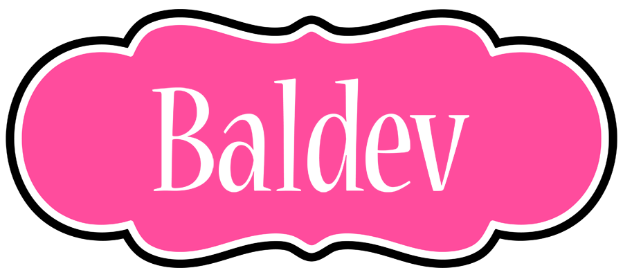 Baldev invitation logo