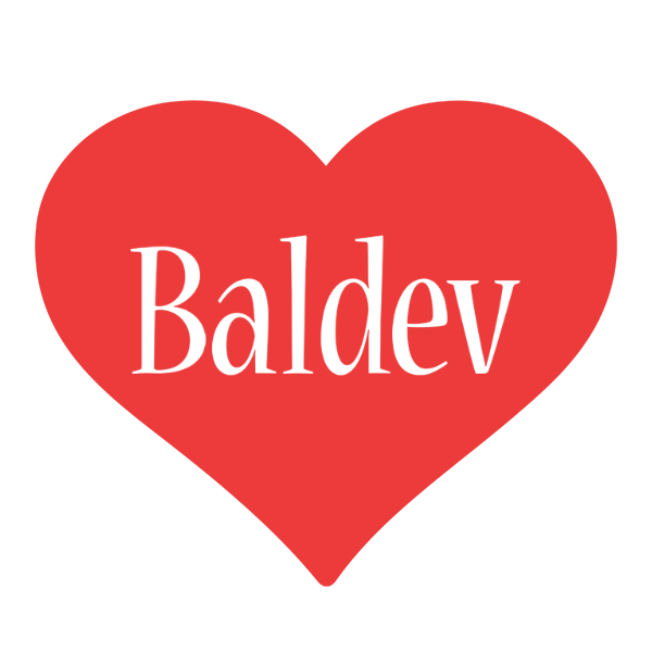 Baldev love logo