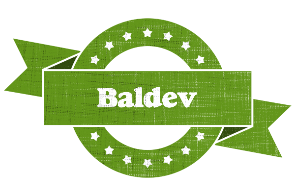 Baldev natural logo