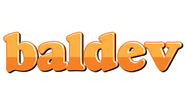 Baldev orange logo