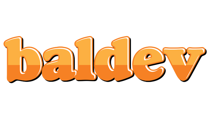 Baldev orange logo