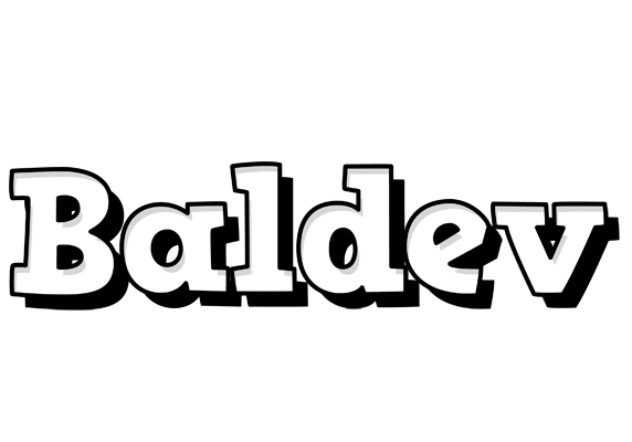 Baldev snowing logo