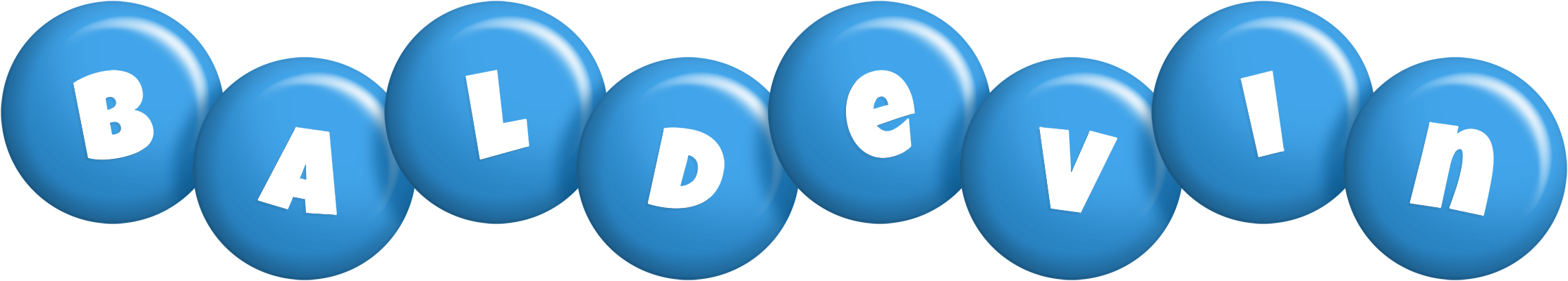 Baldevin candy-blue logo