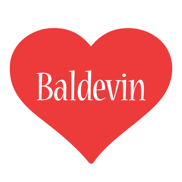 Baldevin love logo