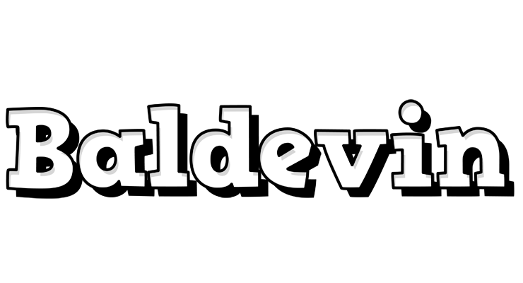 Baldevin snowing logo