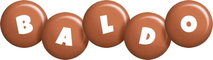 Baldo candy-brown logo