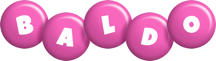 Baldo candy-pink logo