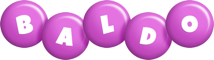 Baldo candy-purple logo