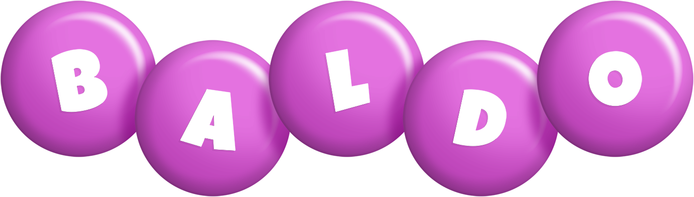 Baldo candy-purple logo