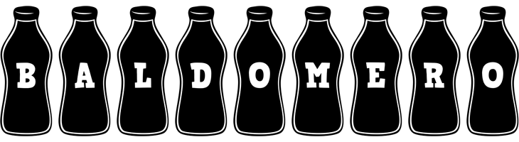 Baldomero bottle logo