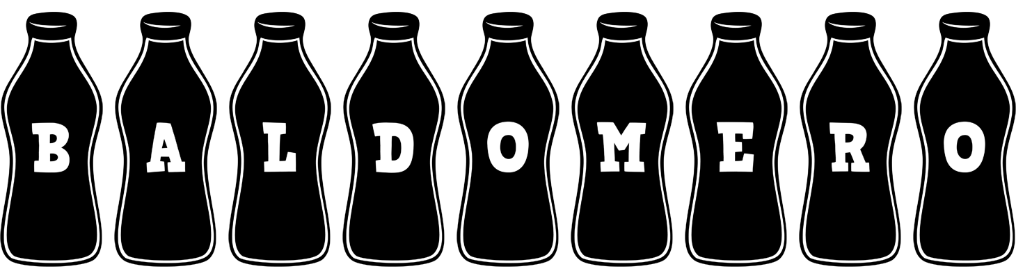 Baldomero bottle logo