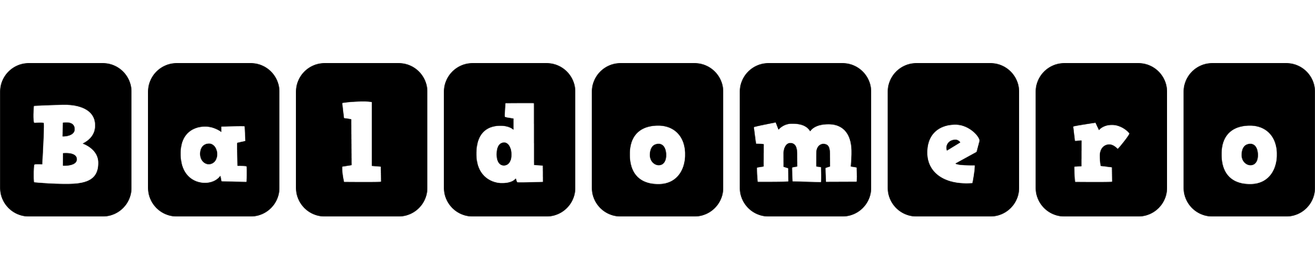 Baldomero box logo