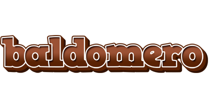 Baldomero brownie logo