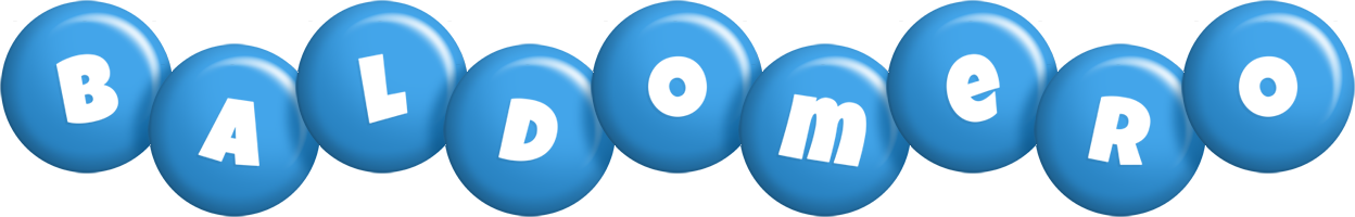 Baldomero candy-blue logo