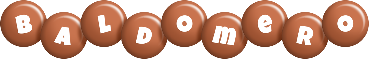 Baldomero candy-brown logo