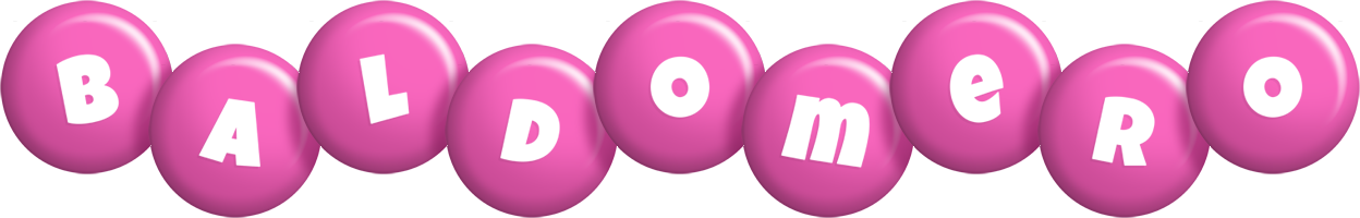 Baldomero candy-pink logo