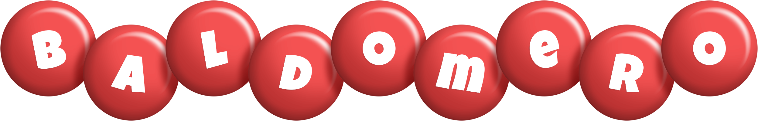 Baldomero candy-red logo