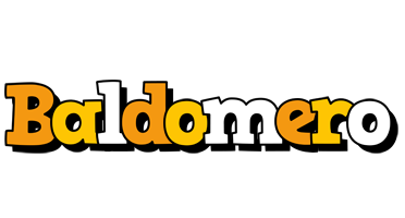 Baldomero cartoon logo