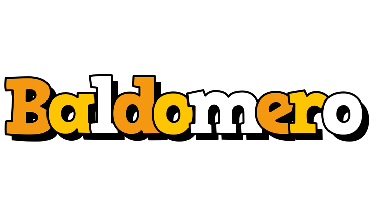 Baldomero cartoon logo