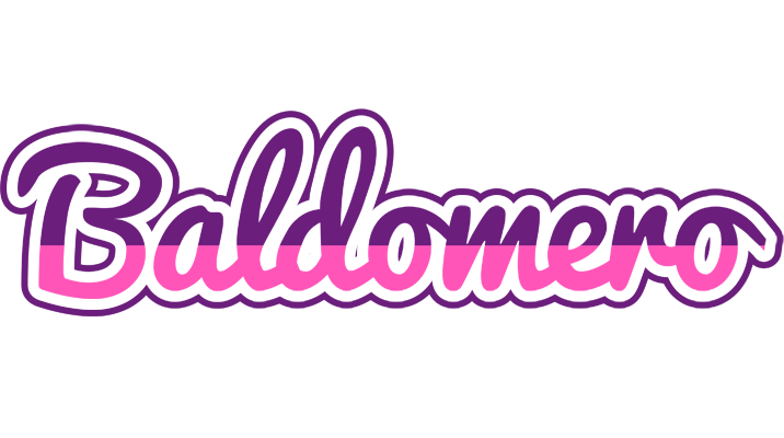 Baldomero cheerful logo