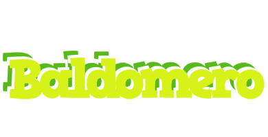 Baldomero citrus logo