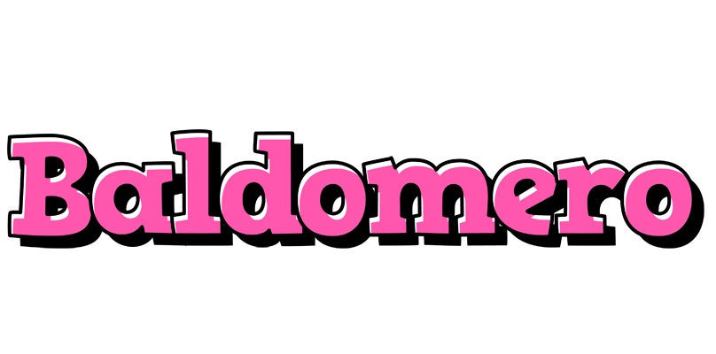 Baldomero girlish logo