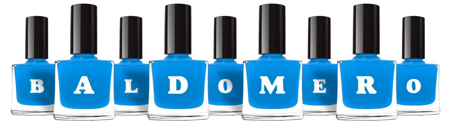 Baldomero glossy logo