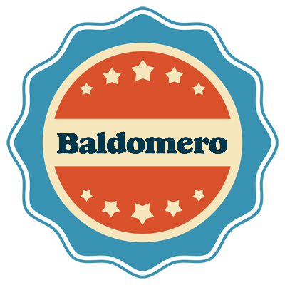 Baldomero labels logo