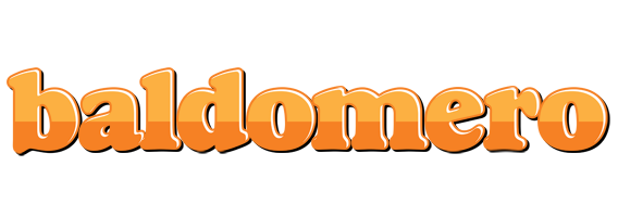 Baldomero orange logo