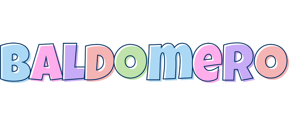 Baldomero pastel logo
