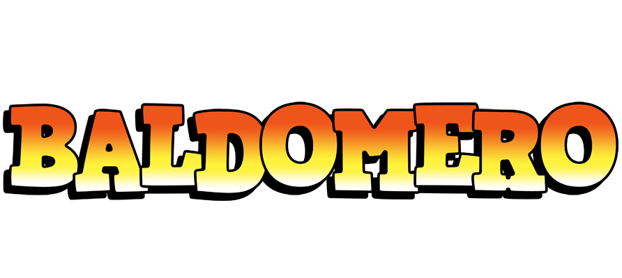 Baldomero sunset logo