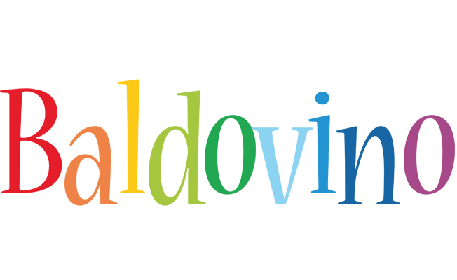 Baldovino birthday logo