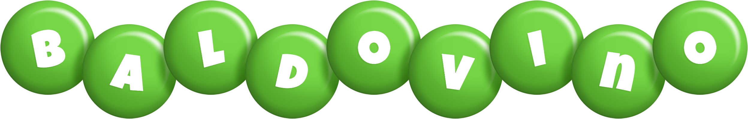 Baldovino candy-green logo