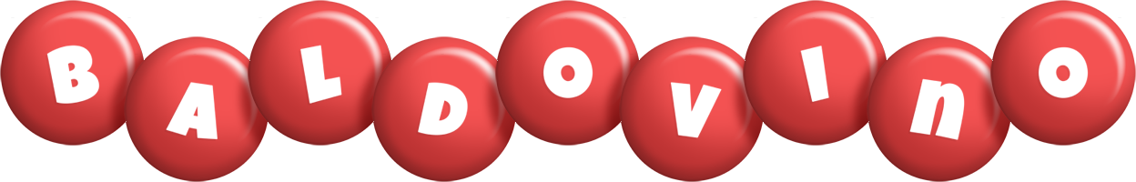 Baldovino candy-red logo