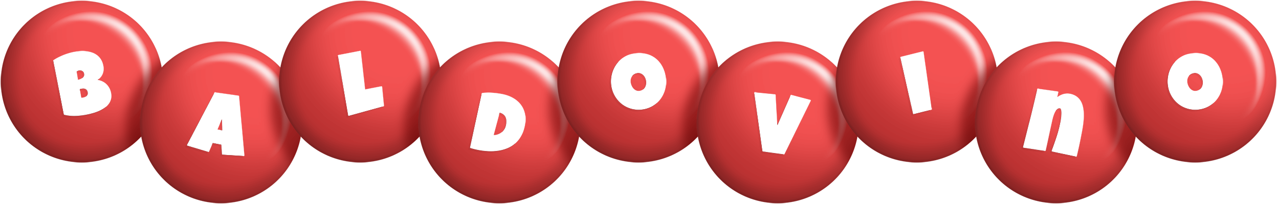 Baldovino candy-red logo