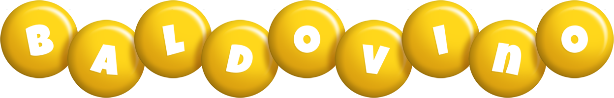 Baldovino candy-yellow logo