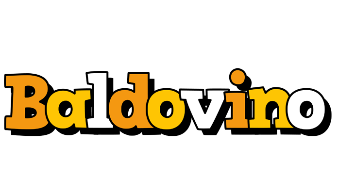 Baldovino cartoon logo