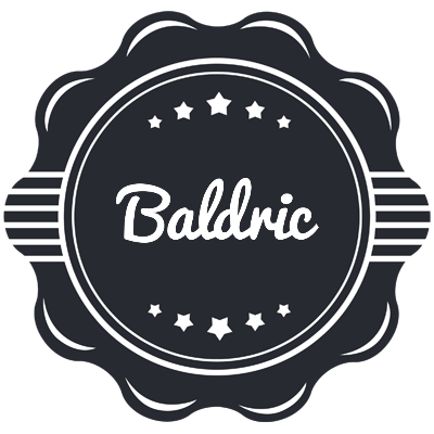 Baldric badge logo