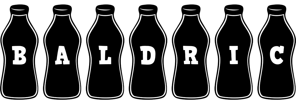 Baldric bottle logo