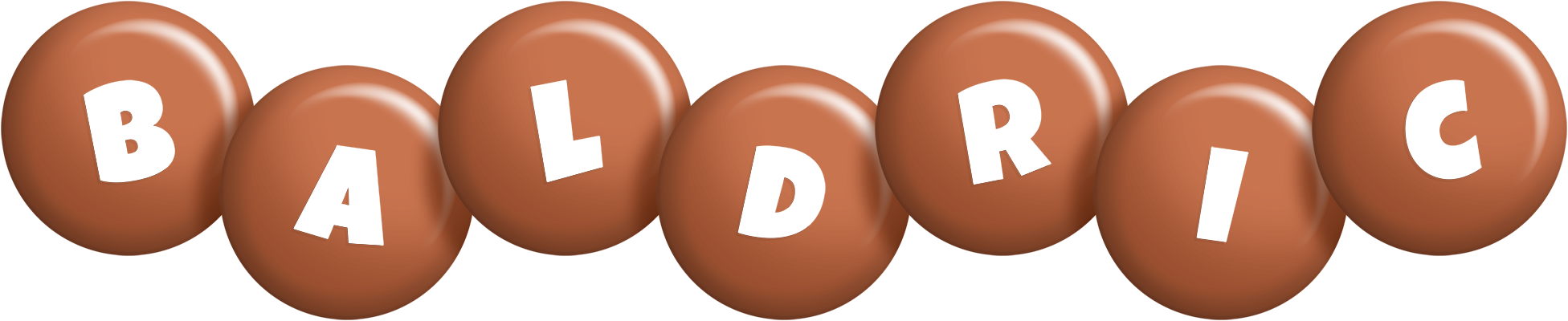 Baldric candy-brown logo
